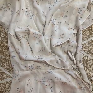 June & Hudson - Floral Wrap Top